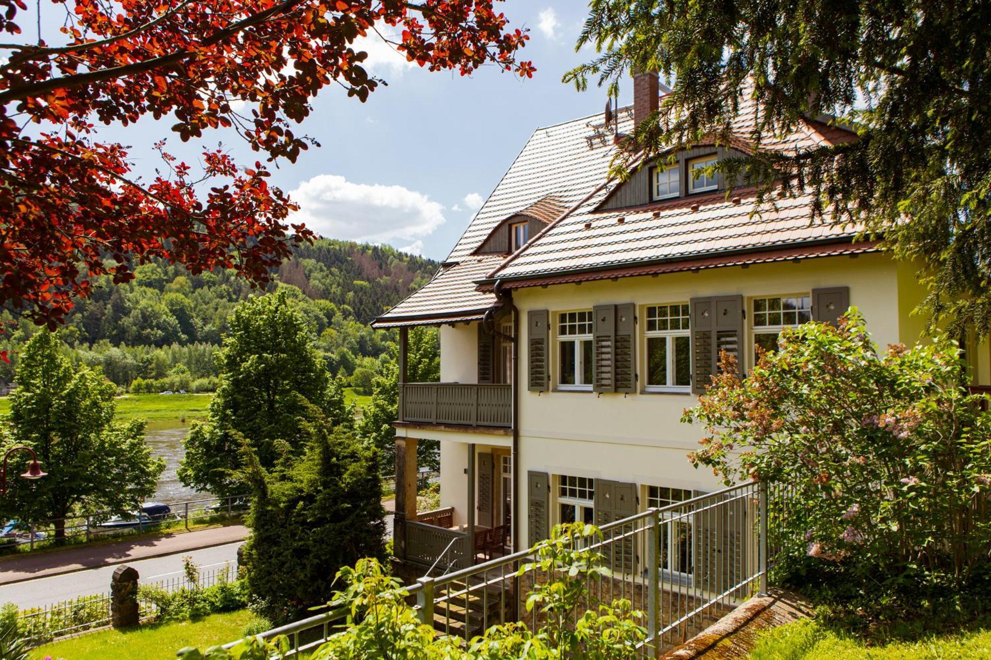 Villa Elbufer Bad Schandau Εξωτερικό φωτογραφία