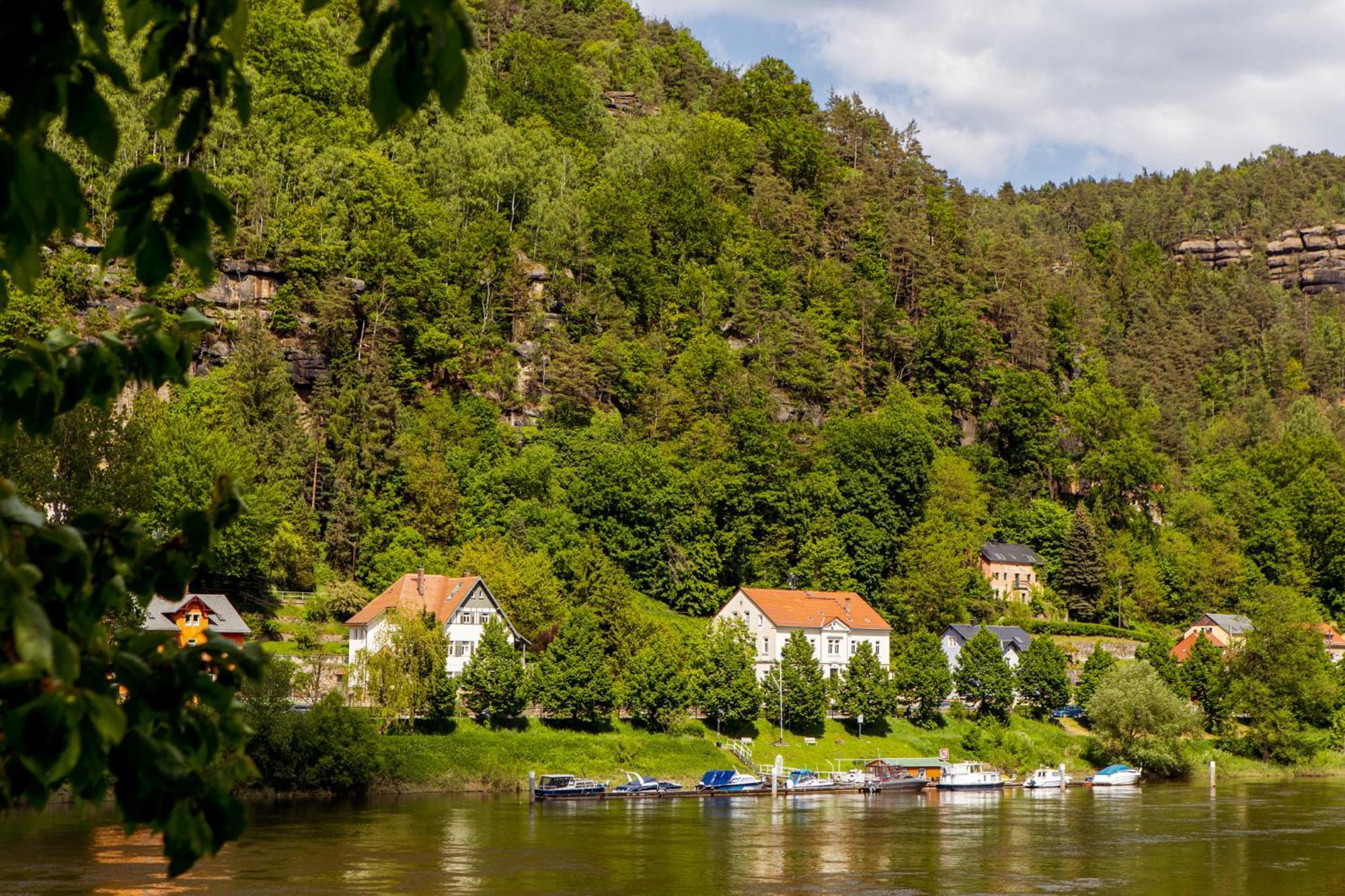 Villa Elbufer Bad Schandau Εξωτερικό φωτογραφία